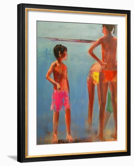 Bijou Plage, 2008-Daniel Clarke-Framed Giclee Print