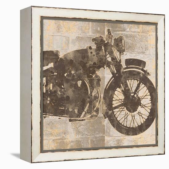 Bike 15-Alonza Saunders-Framed Stretched Canvas