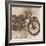 Bike 15-Alonza Saunders-Framed Art Print