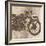 Bike 15-Alonza Saunders-Framed Art Print