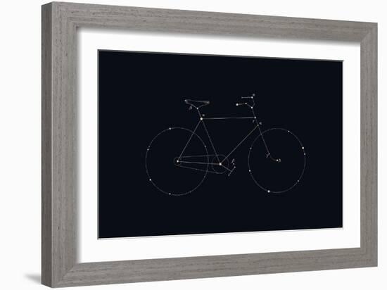 Bike Constellation-Florent Bodart-Framed Giclee Print