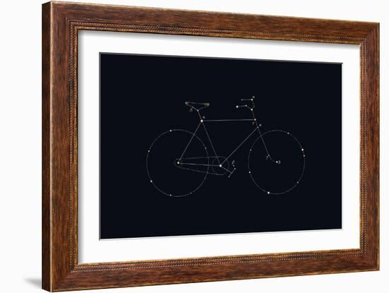 Bike Constellation-Florent Bodart-Framed Giclee Print