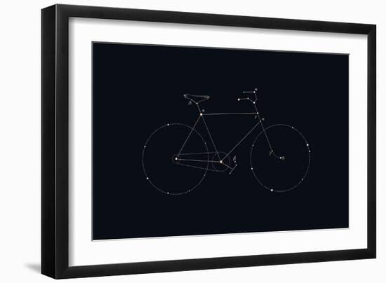 Bike Constellation-Florent Bodart-Framed Giclee Print