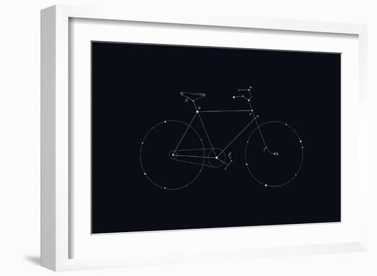 Bike Constellation-Florent Bodart-Framed Giclee Print