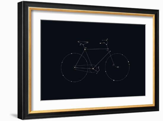 Bike Constellation-Florent Bodart-Framed Giclee Print