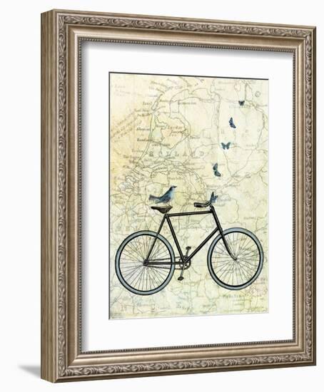 Bike Country-Marion Mcconaghie-Framed Art Print