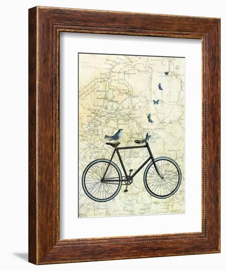 Bike Country-Marion Mcconaghie-Framed Art Print