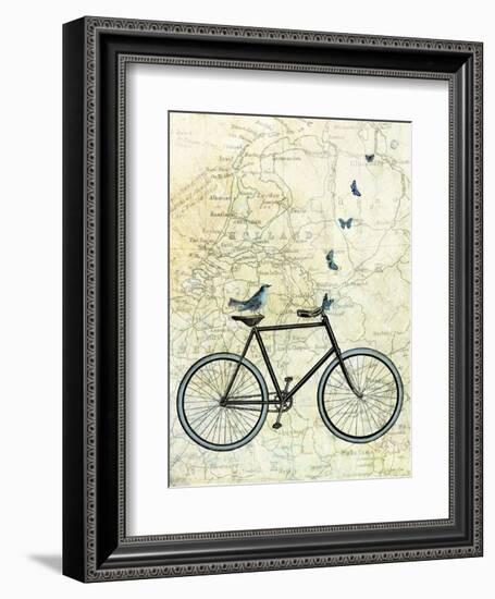 Bike Country-Marion Mcconaghie-Framed Art Print