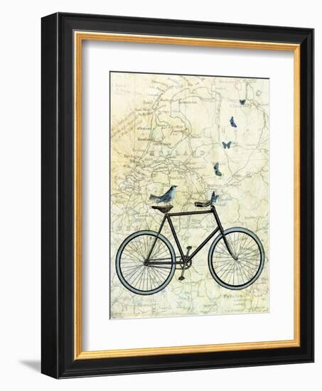 Bike Country-Marion Mcconaghie-Framed Art Print