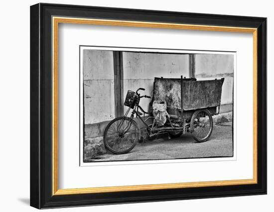 Bike Great Mosque Xi'an in the Muslim Quarter-Darrell Gulin-Framed Photographic Print