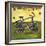 Bike Green-Jill Mayberg-Framed Giclee Print