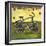 Bike Green-Jill Mayberg-Framed Giclee Print