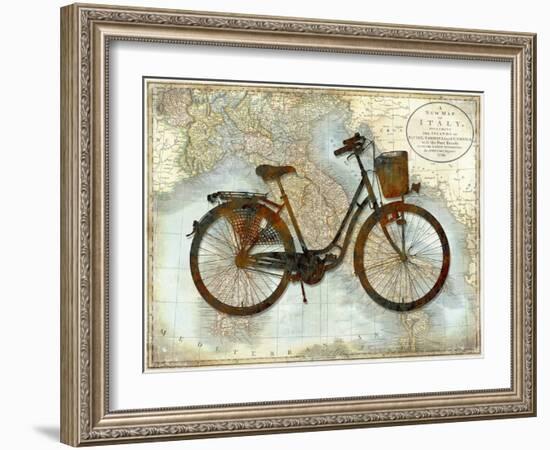 Bike Italy-Amanda Wade-Framed Art Print