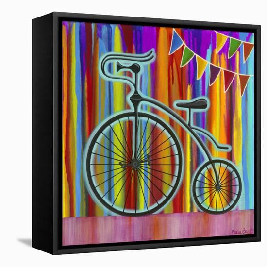 Bike Keep Going-Carla Bank-Framed Premier Image Canvas