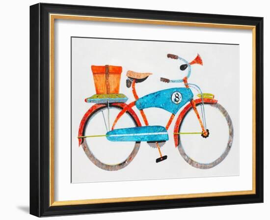 Bike No. 8-Anthony Grant-Framed Art Print