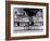 Bike Parked in Front of Fruit Stand, Lombardia, Milan, Italy-Walter Bibikow-Framed Photographic Print