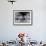 Bike Parked in Front of Fruit Stand, Lombardia, Milan, Italy-Walter Bibikow-Framed Photographic Print displayed on a wall