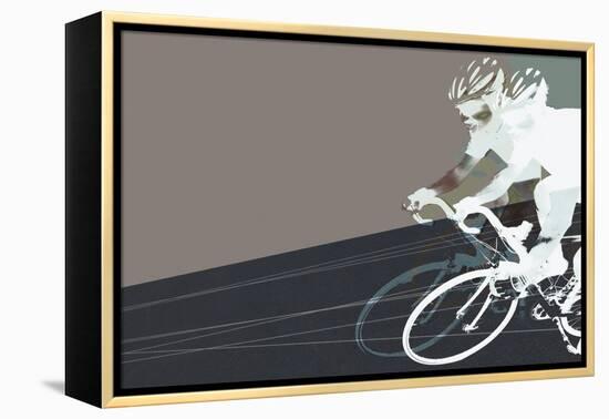Bike Race-null-Framed Premier Image Canvas