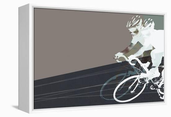 Bike Race-null-Framed Premier Image Canvas