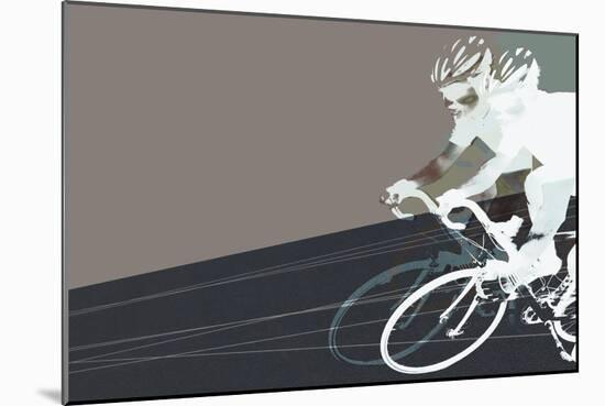 Bike Race-null-Mounted Giclee Print