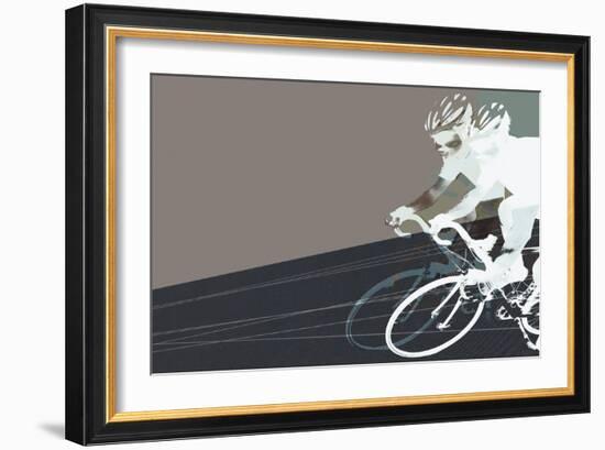 Bike Race-null-Framed Giclee Print