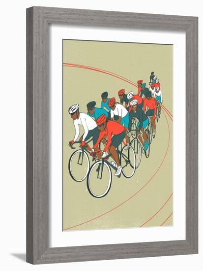 Bike Race-Eliza Southwood-Framed Giclee Print