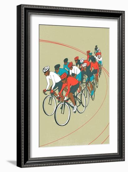 Bike Race-Eliza Southwood-Framed Giclee Print