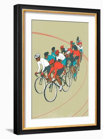 Bike Race-Eliza Southwood-Framed Giclee Print