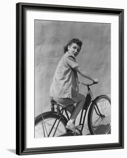 Bike Riding-null-Framed Photo