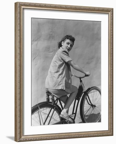 Bike Riding-null-Framed Photo