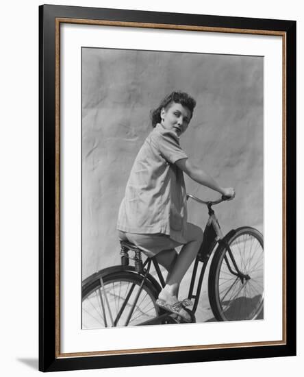 Bike Riding-null-Framed Photo