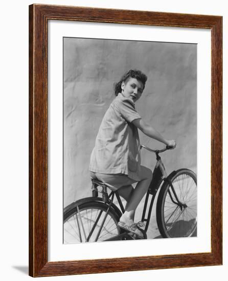 Bike Riding-null-Framed Photo