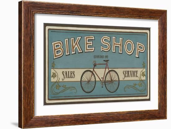 Bike Shop I-Erica J. Vess-Framed Art Print