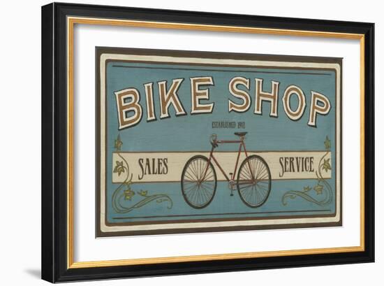 Bike Shop I-Erica J. Vess-Framed Art Print