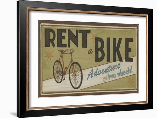 Bike Shop II-Erica J. Vess-Framed Art Print