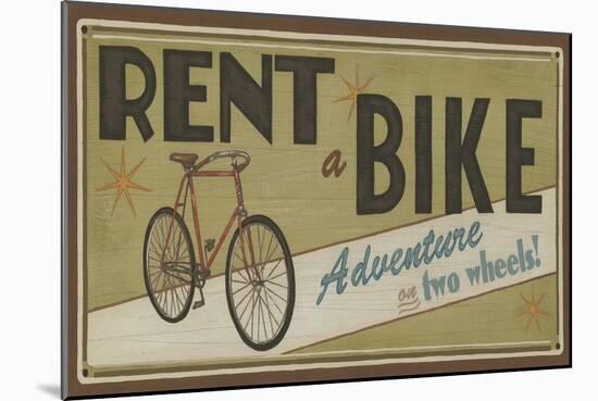 Bike Shop II-Erica J. Vess-Mounted Art Print