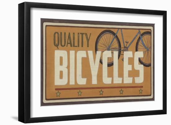 Bike Shop III-Erica J. Vess-Framed Art Print