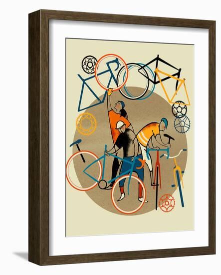 Bike Shop-Eliza Southwood-Framed Giclee Print