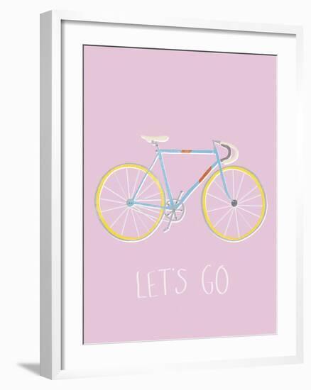 Bike Time-Clara Wells-Framed Giclee Print