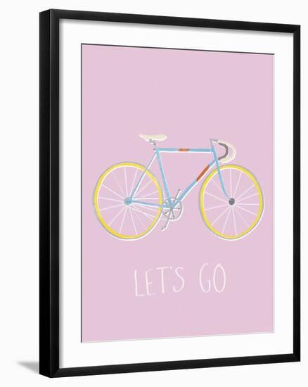 Bike Time-Clara Wells-Framed Giclee Print