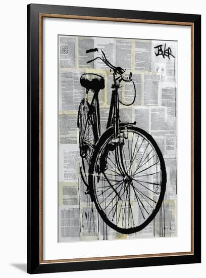 Bike-Loui Jover-Framed Art Print