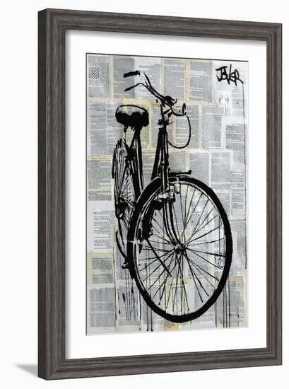 Bike-Loui Jover-Framed Art Print