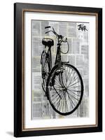Bike-Loui Jover-Framed Art Print