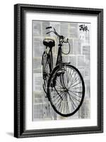 Bike-Loui Jover-Framed Art Print
