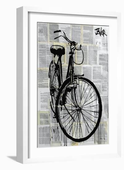 Bike-Loui Jover-Framed Art Print