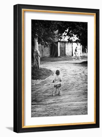 Bike-Sergei Ustinov-Framed Photographic Print