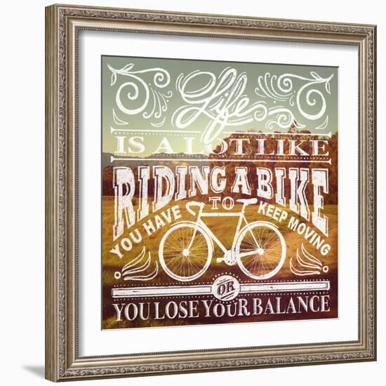 Bike-Cory Steffen-Framed Giclee Print