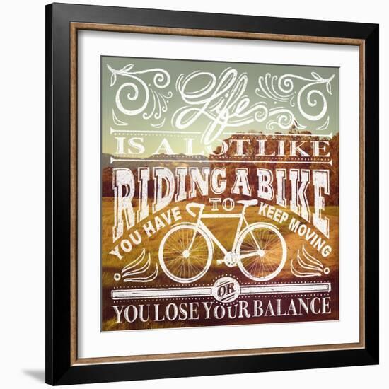 Bike-Cory Steffen-Framed Giclee Print