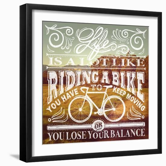 Bike-Cory Steffen-Framed Giclee Print