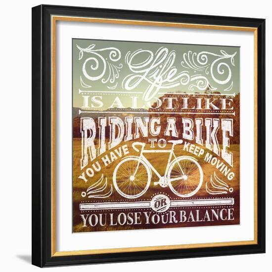 Bike-Cory Steffen-Framed Giclee Print